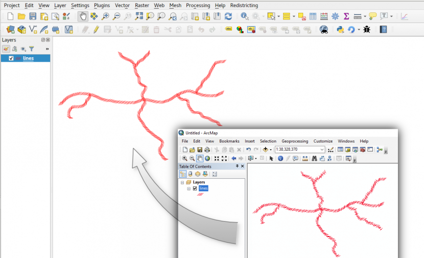 Hash Cartography QGIS (and SLYR!), now with Hash Lines support – North Road