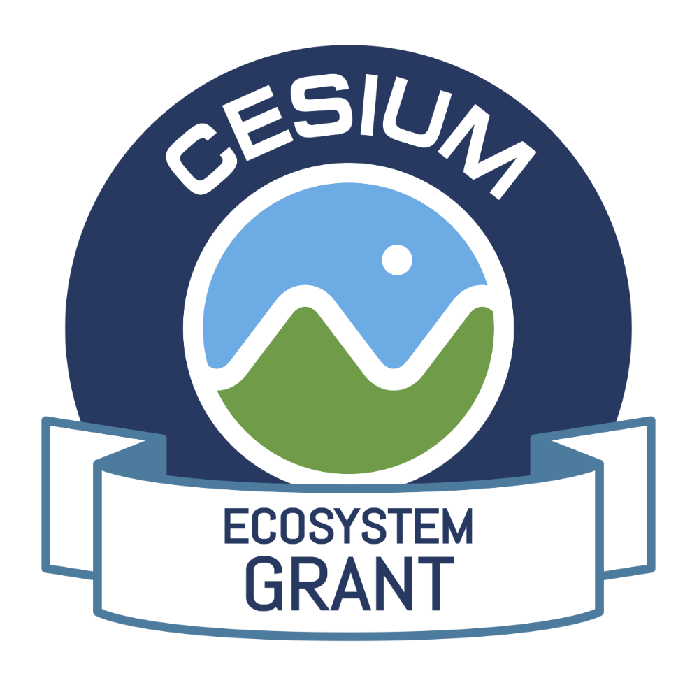 Cesium Ecosystem grant Badge